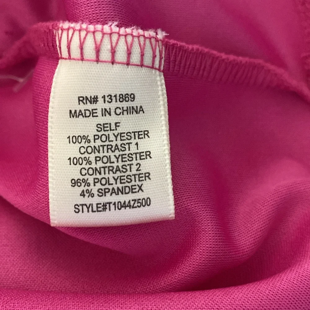 HOT PINK TULLE TANK TOP - Picture 4 of 6